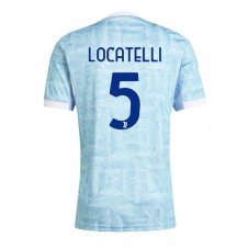 Juventus Manuel Locatelli #5 Bortatröja 2025-26 Korta ärmar